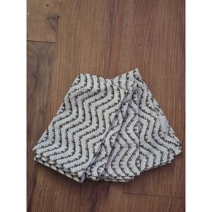 4 Pcs Threshold Kitchen Towels Cotton Black White Brown Zigzag F18491602-02/21